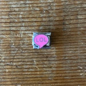 Italian Link Charm LOL - stainless steel 9mm